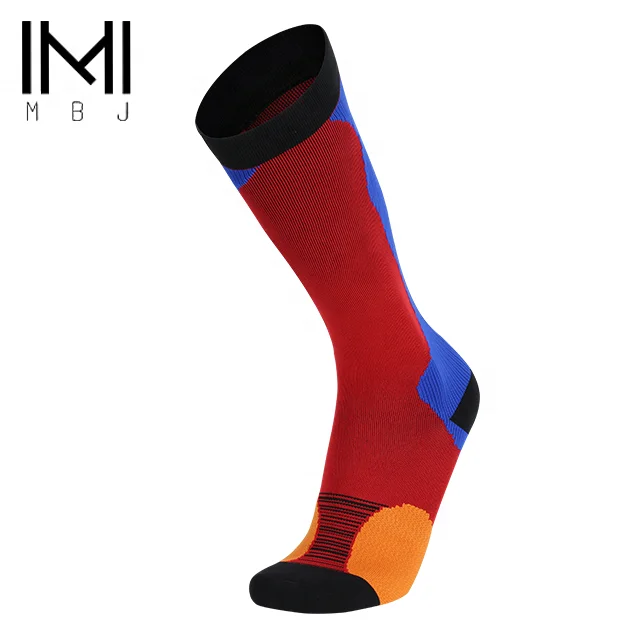 Comfortable running compression basketball socks custom for prevent blisters