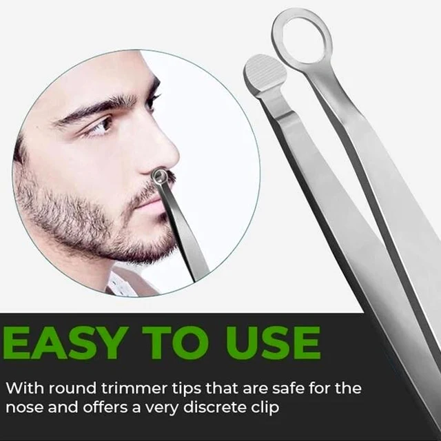 Профессиональный пинцет для бровей из нержавеющей стали