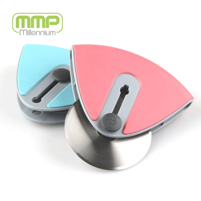 Pizza Cutter Sliding safety lock softgrip mmp recommend kitchen tools gadgets GRS recycle material accessories kitchenware