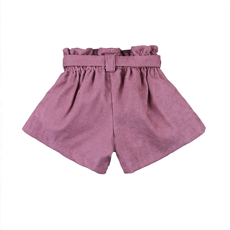 
High quality summer casual girls shorts three colors baby cotton clothing 