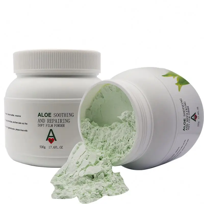 XBY OEM частная торговая марка низкий минимальный объем заказа средства для ухода за лицом гидрат порошок алоэ маски жирной кожи подходит салонов красоты