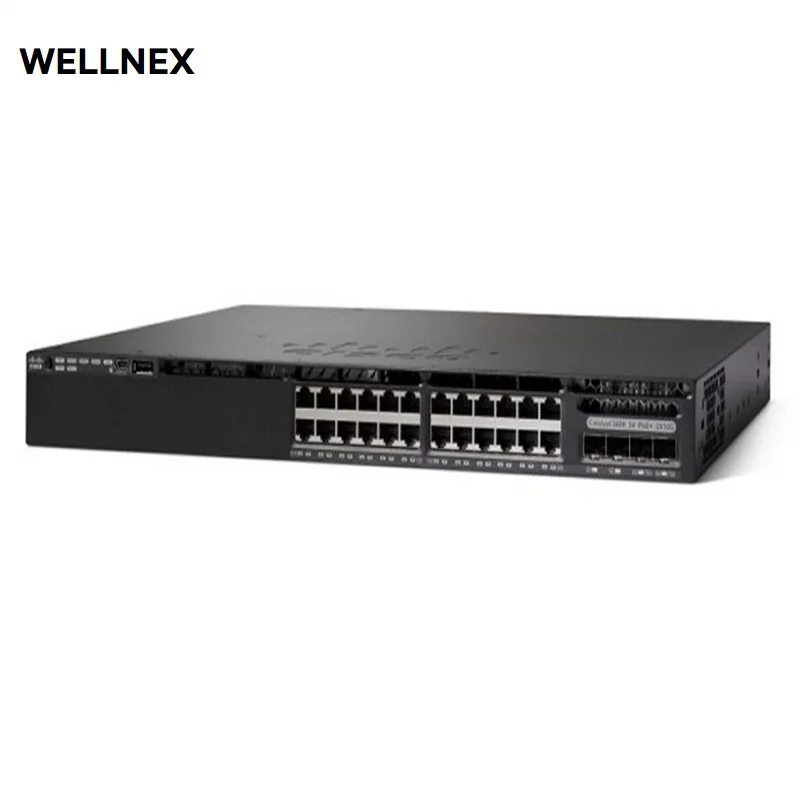 WS-C3650-24PS-L новый оригинальный коммутатор 3650 сетевой коммутатор с 24 портами чистый Великобритании ЕС США серийный номер спросить для восстановленного цена и доступность