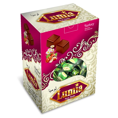 Lumia Cream Filled Milky Compound Chocolate Piece Solid 2 Kg Bulk with 24 Shelf Life from Tr;trprovince20100955