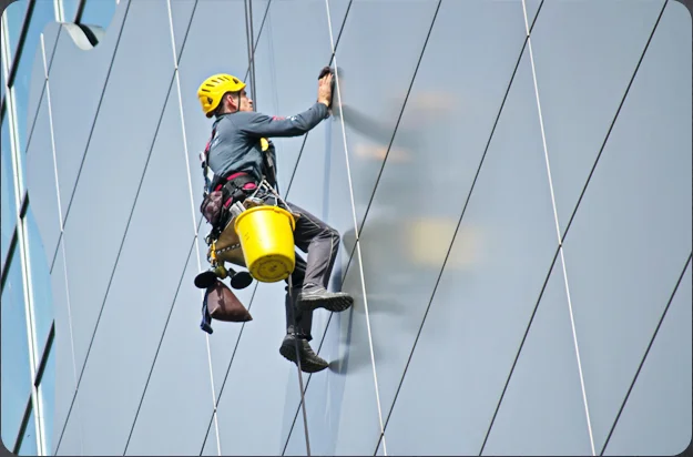 Mode China fall protection Smart Spider Power Ascender Descender for Work at height Window Cleaners
