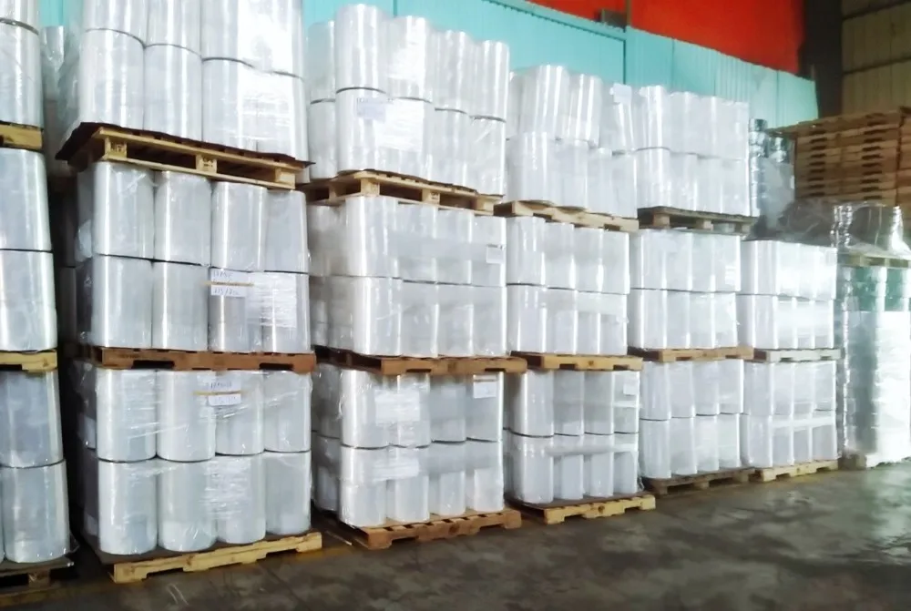 Great elasticity Stretch Film 20mic Jumbo roll 17 kilograms for Office Warehouse Shipping Storage