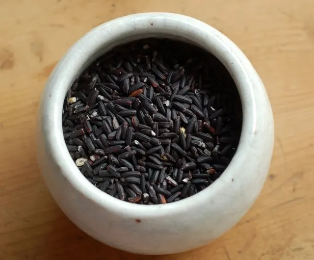 High quality new crop vietnam long grain purple rice organic