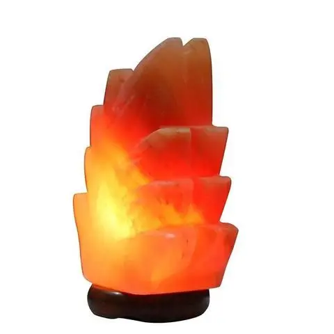 Exporters of Pink Himalayan Natural crafted Leaf Salt Lamp with different colors LED & USB wired from Pakistan origin
