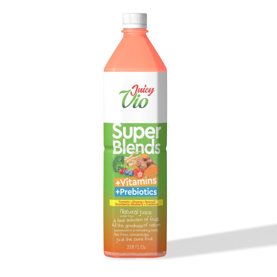 JUICY VIO - Brocoli Juice with Prebiotics & Vitamins - Juice Plastic Bottle