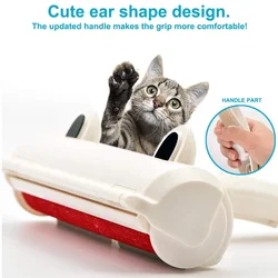 Custom Logo reusable dog pet roller brush hair lint