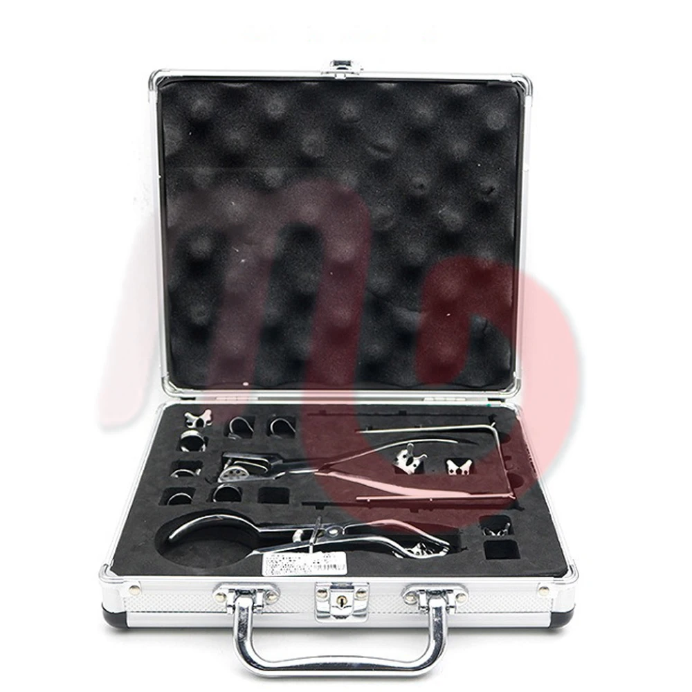 Резиновый стартовый набор Dam 12 шт. с стальным каркасом, дыропробивные зажимы, стоматологические инструменты, Новинка