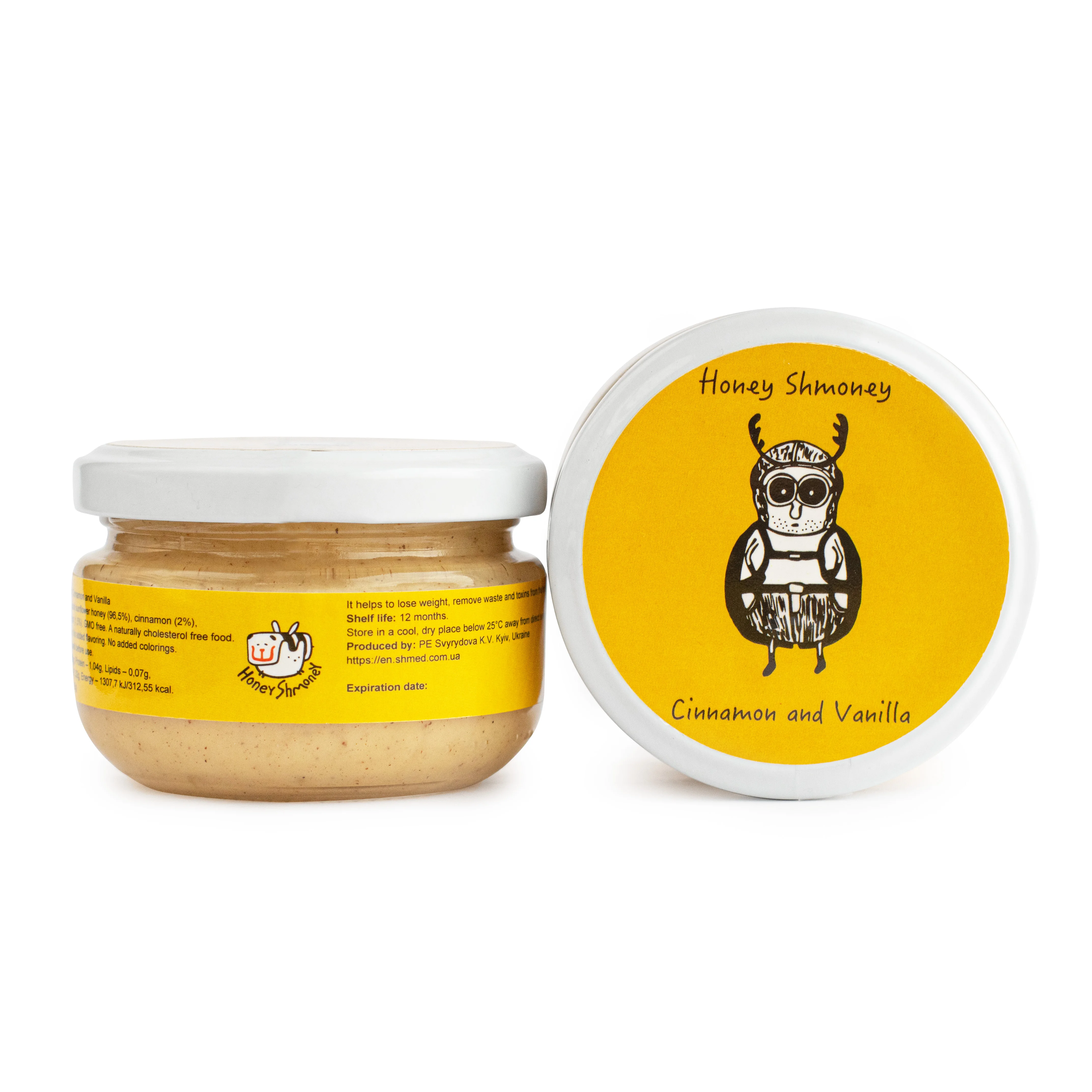 
Корица и ваниль, кремовый МЕДОВЫЙ СИРОП 