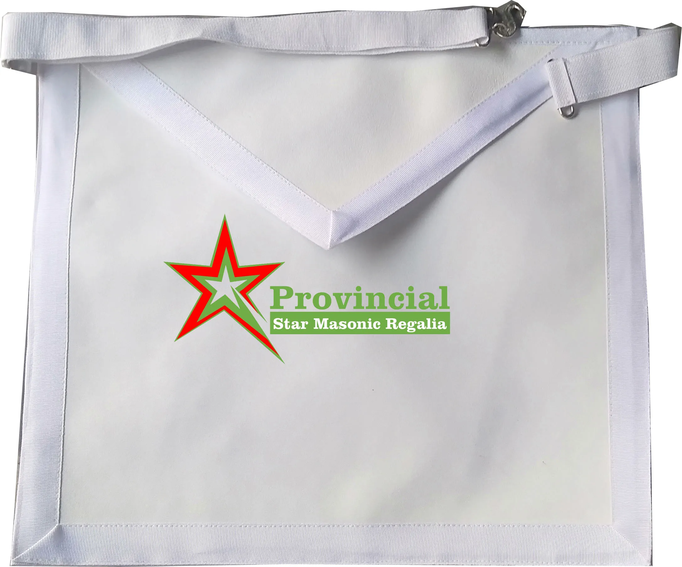 OES Hand Embroidered Order of the Eastern Star OES Grand Associate Patron Masonic Apron Hand Embroider Apron With Gold & Silver