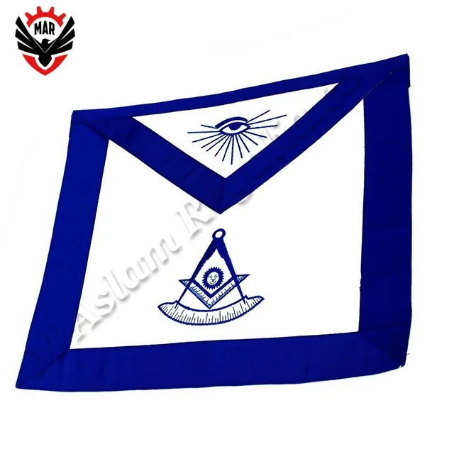 Provincial Craft Undress Lambskin  Apron with hand embroidered T levels