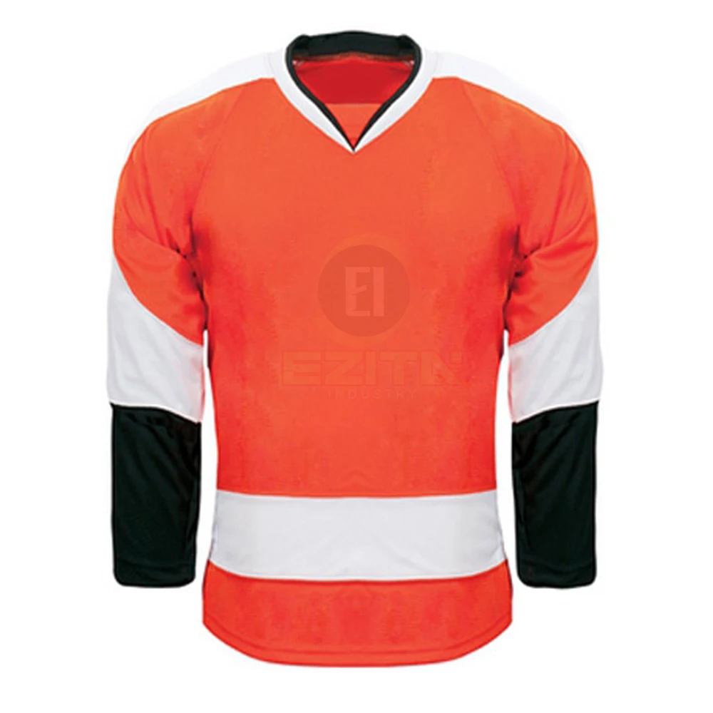  Модная мужская футболка для хоккея с шайбой