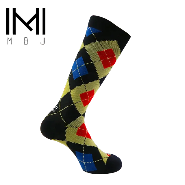 Fashionable women compression socks for sports leg swelling recovery