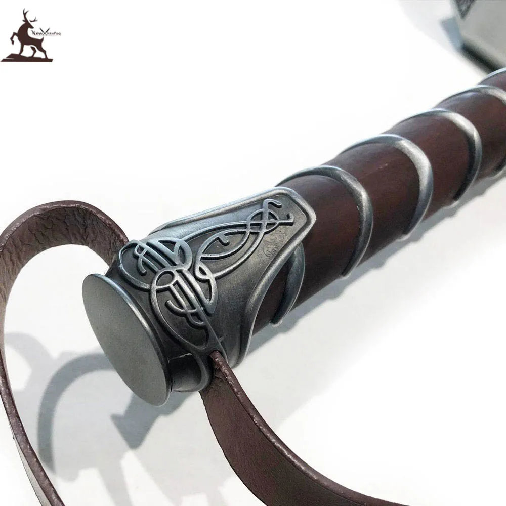 Hot Sale High Quality 1:1 Real Size Pure Metal Made Thor Hammer