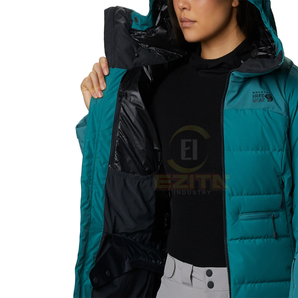 Прямая Северная бесконечная пуховая куртка для женщин