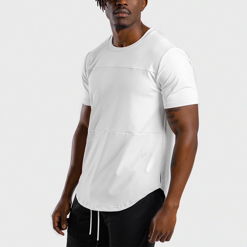 Fashionable Milky White color plain T-shirt