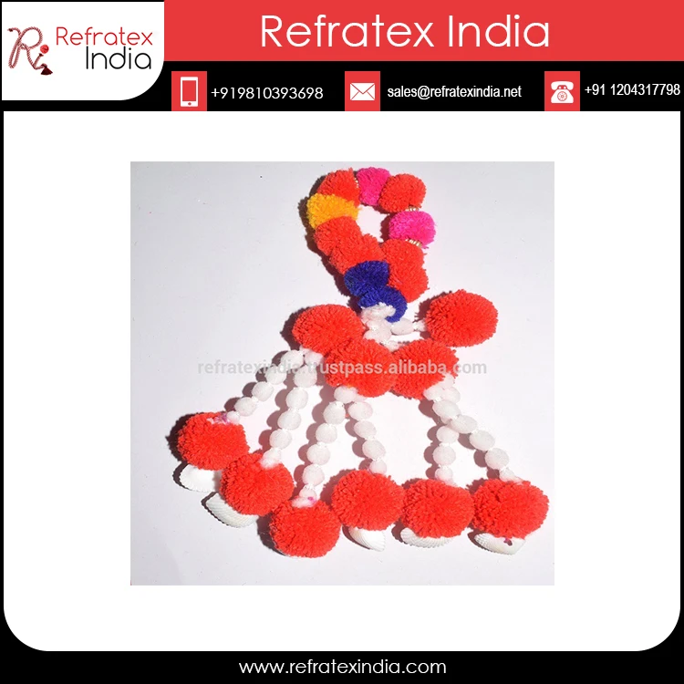 wholesale high quality colorful tassels for jewelry making Bulk Supplier And Manufacture By Refratex India Made in India for Bes