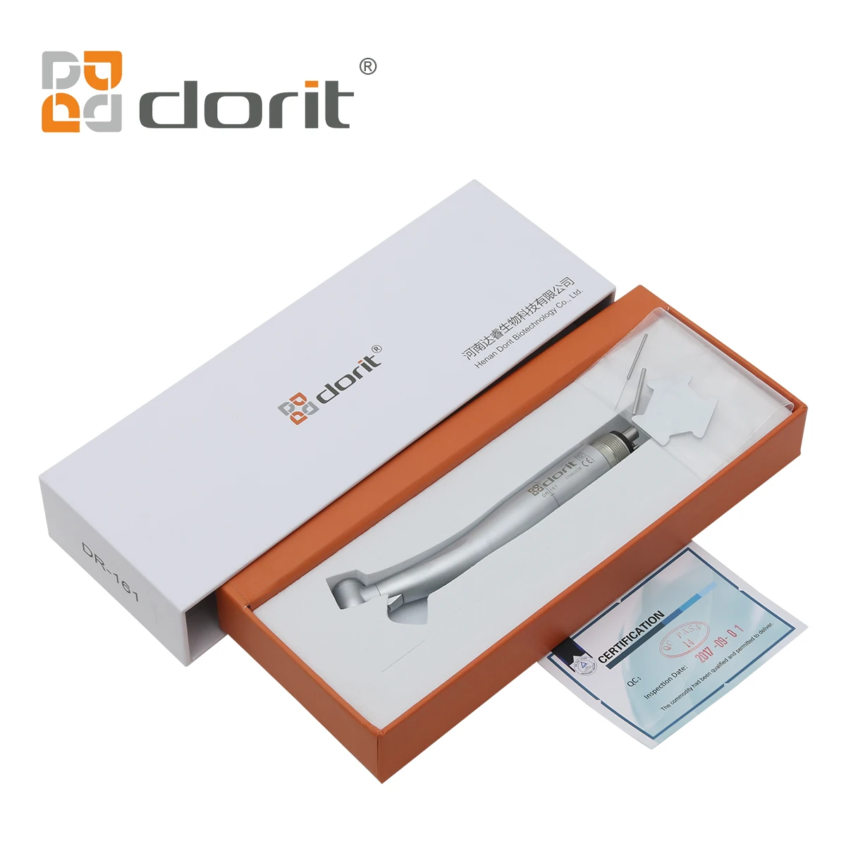  Хорошая цена стандартная головка 4 отверстия DR-161 высокоскоростной светодиодный стоматологический наконечник турбинная ручка