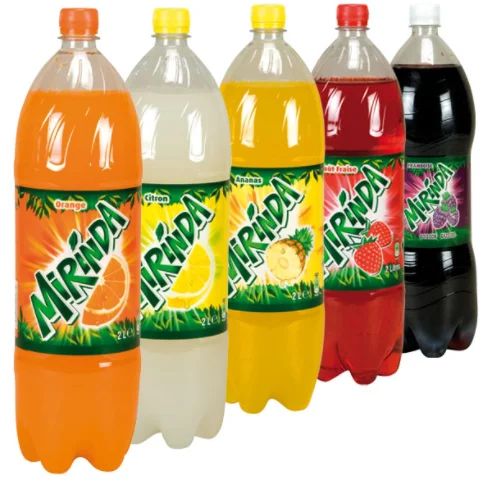 Высококачественные мягкие напитки Mirinda, все ароматы доступны в разных размерах