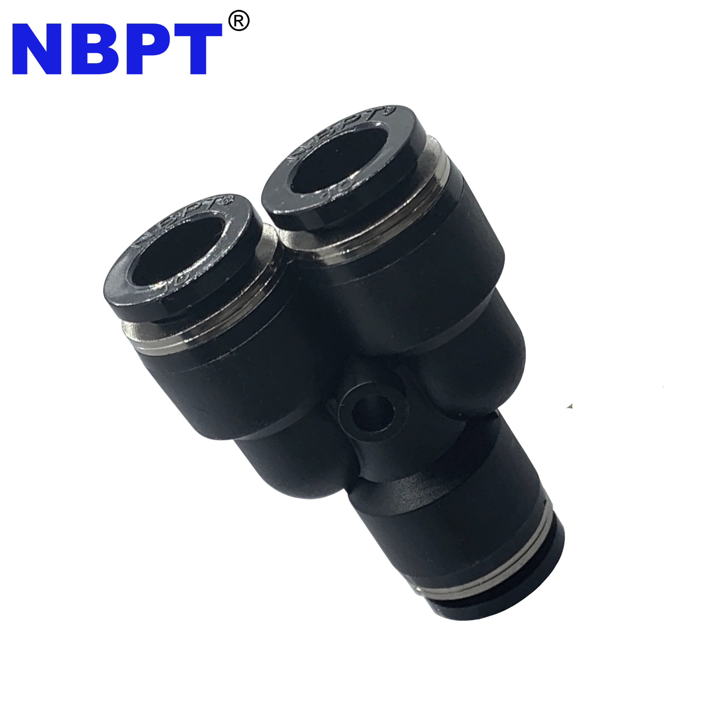 Yee PY Pneumatic Splitter Connector Pneumatic Y  Fitting Plastic One Touch Fitting by NBPT