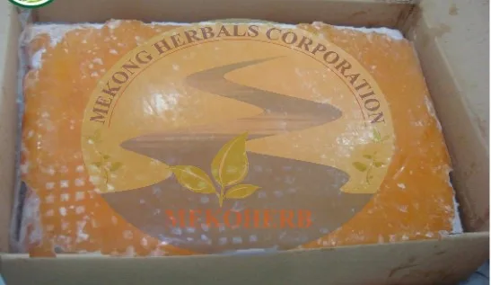 Pure passion fruit juice origin Vietnam brand Mekong Herbals