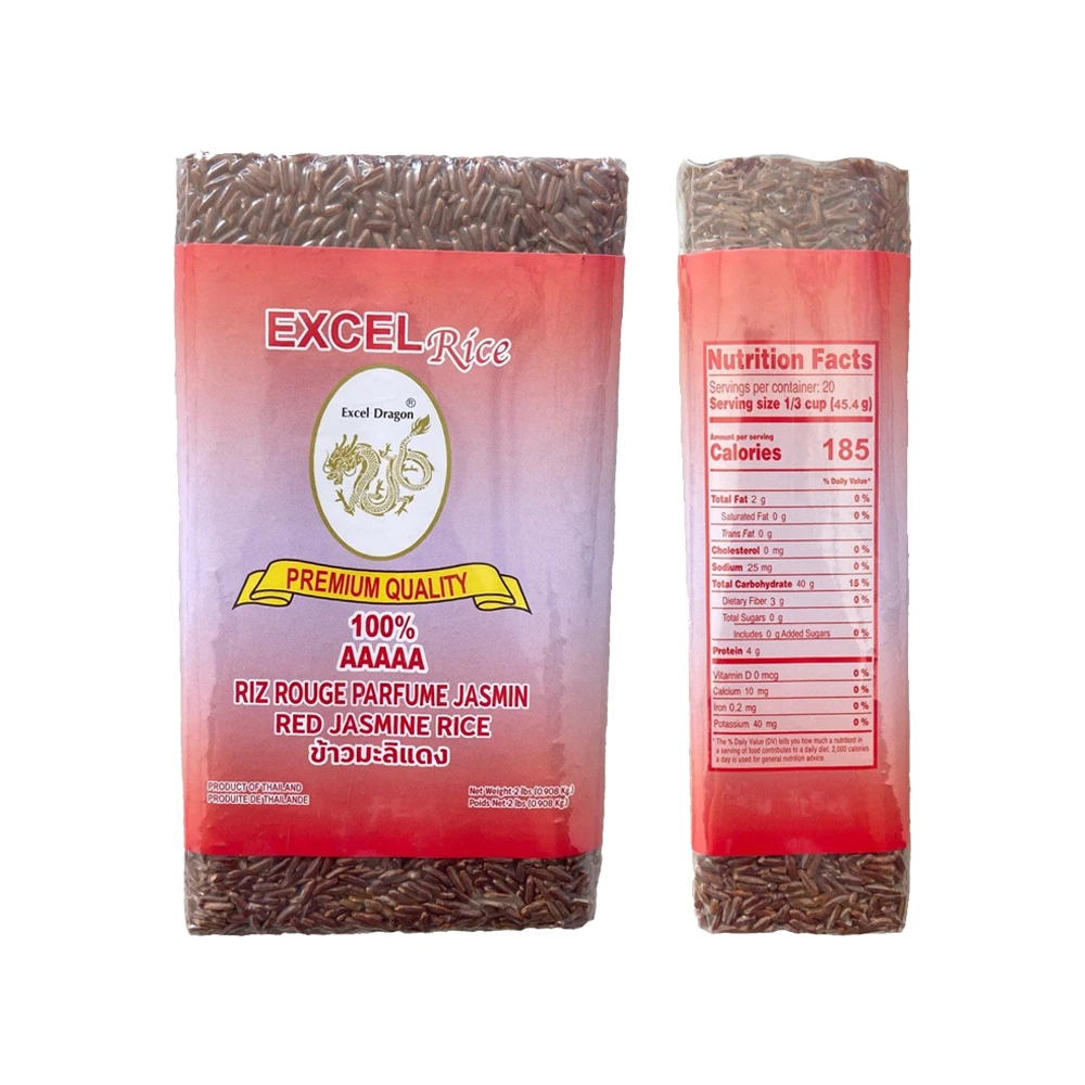 High Quality Red Jasmine Rice 100% Long Grain Thailand Manufacturer