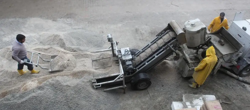 Mortel Meister Concrete Mixer & Pump Unit