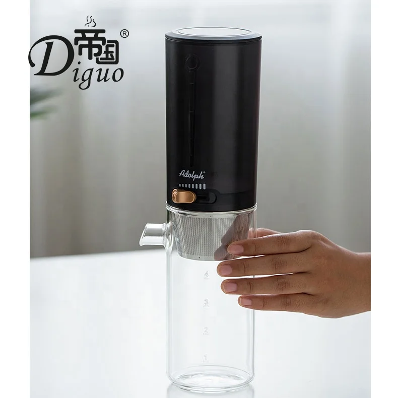 2022 Hot Selling 4 Cups  Glass Ice Drip Cold Brew Coffee Maker Pot