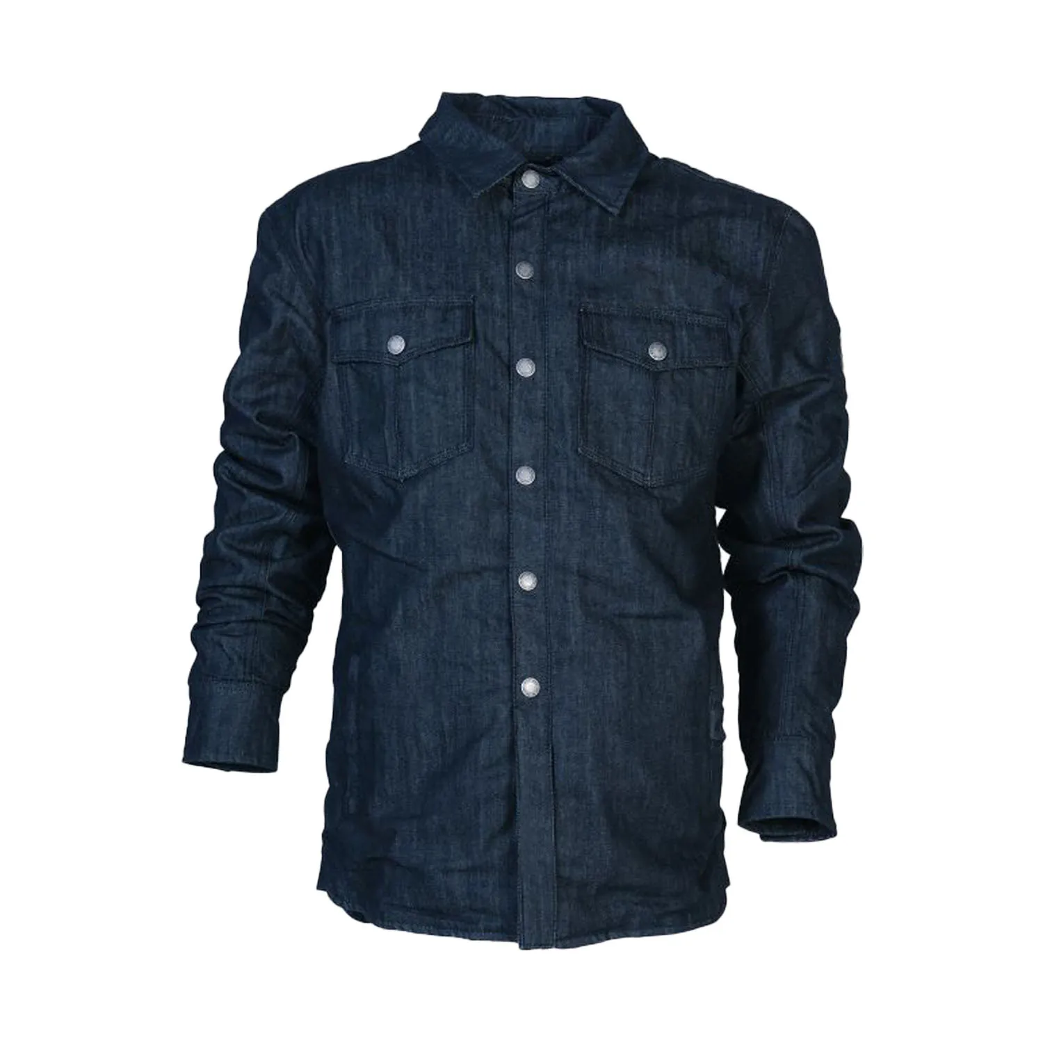 OEM Slim Fit ribbed style motor bike AA Protective kevlar Jeans shirts for Men, Moto denim shirts, Prime Protection