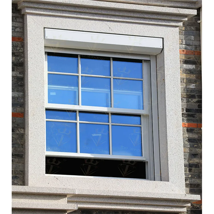 Black Framed Double Hung Windows Best Sale New Paining All Wooden Replacement Double Hung Windows  Triple And Double Hung Window