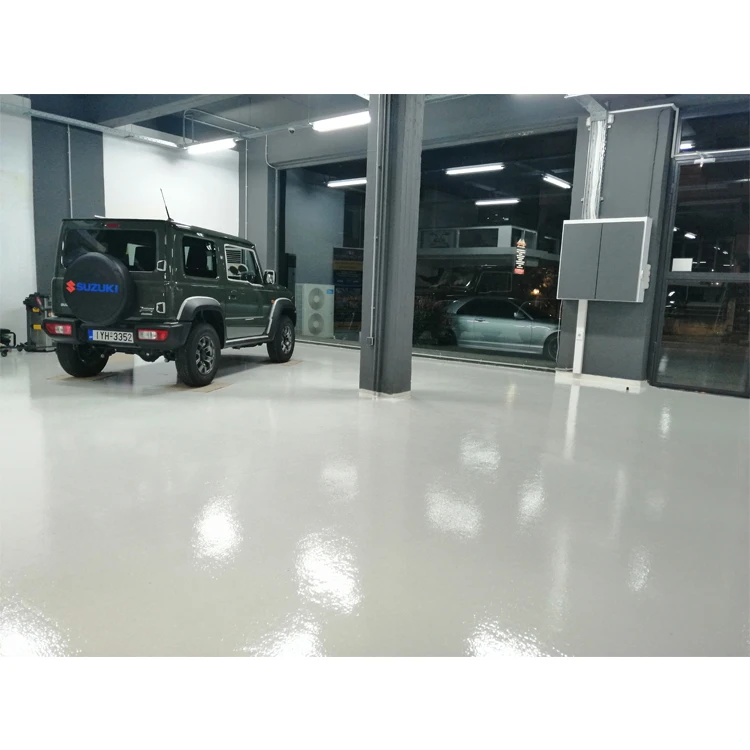 Высококачественная Белая эпоксидная напольная краска премиум-класса