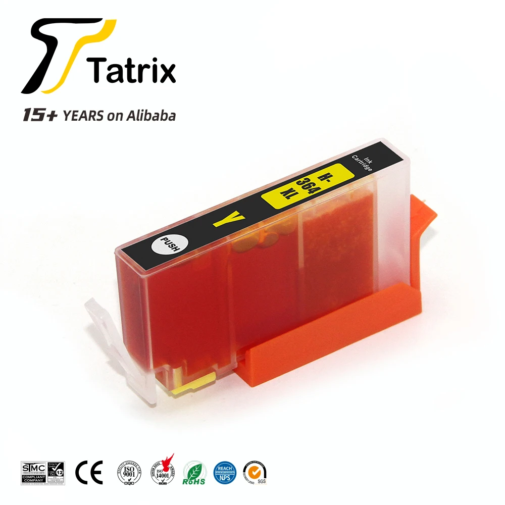 Tatrix RTS premium 364XL ink cartridge Compatible Color Printer Ink Cartridge for HP printer  364XL ink cartridge
