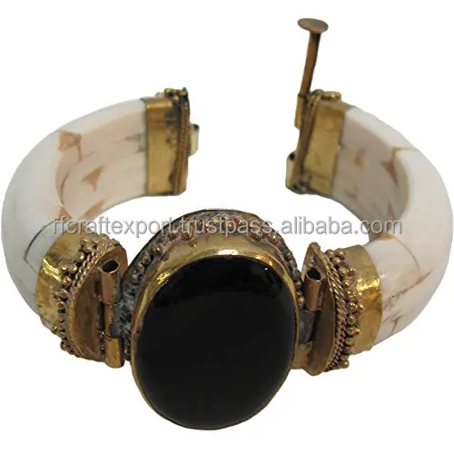 Handmade Hinged Bone Bracelet