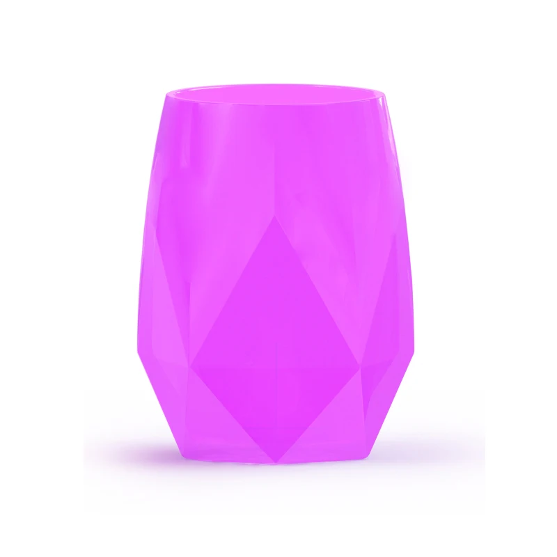 New Arrival Food Grade Custom Printed Silicone Wine Glass Cup