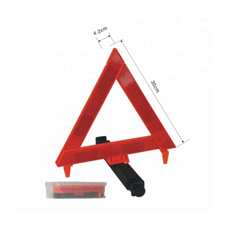 Wholesale High Visibility Roadside Auto Safe Signs Reflective Warning Triangle