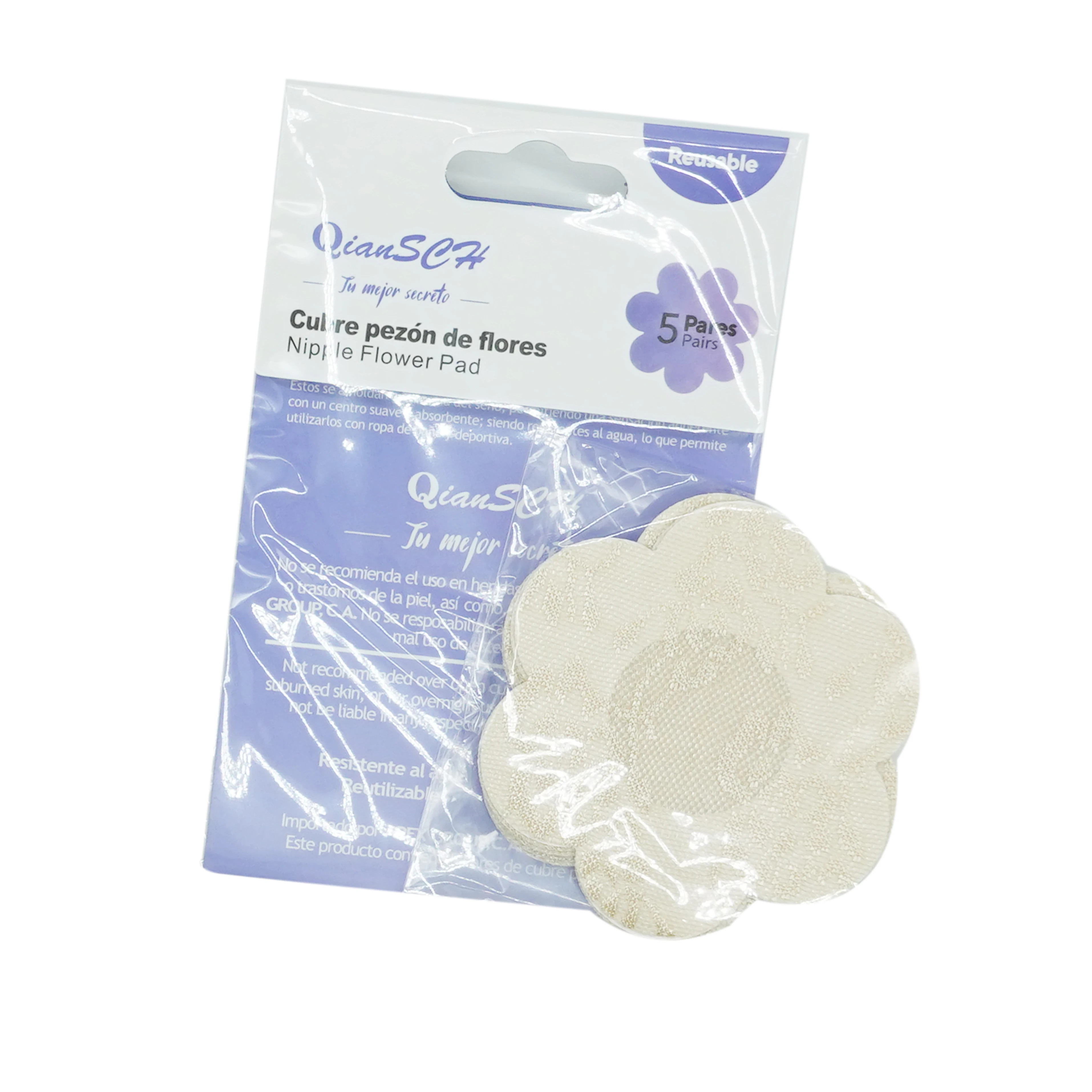 Adhesive Bra flower Shape Breast Stickers Invisible Push Up Nipple Cover Pads Strapless Disposable Sticky Bra