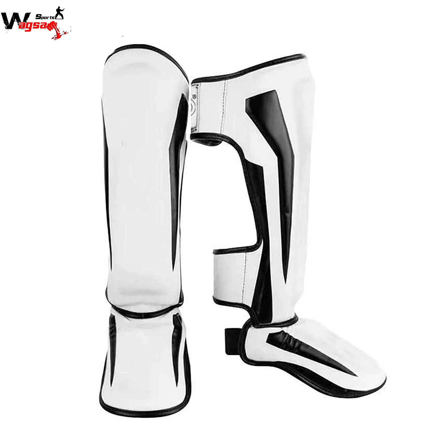 Thicker Boxing Shin Guards Kickboxing Fitness Ankle-support EVA Protection Muay Thai Leg Shin Pad Taekwondo Guard