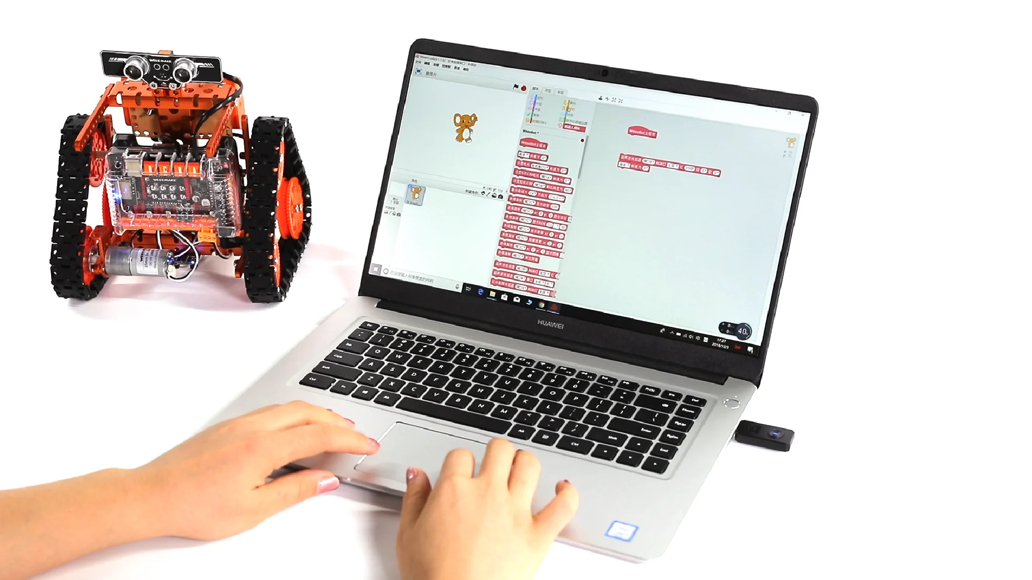 Mental 6 in 1 stem coding remote control following electric assembly car chassis app educational robots learning kit