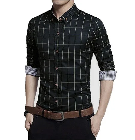 new trending look men heavy cotton fabric shirt formal wear indian men wear cheap low price readymade wholesale surat