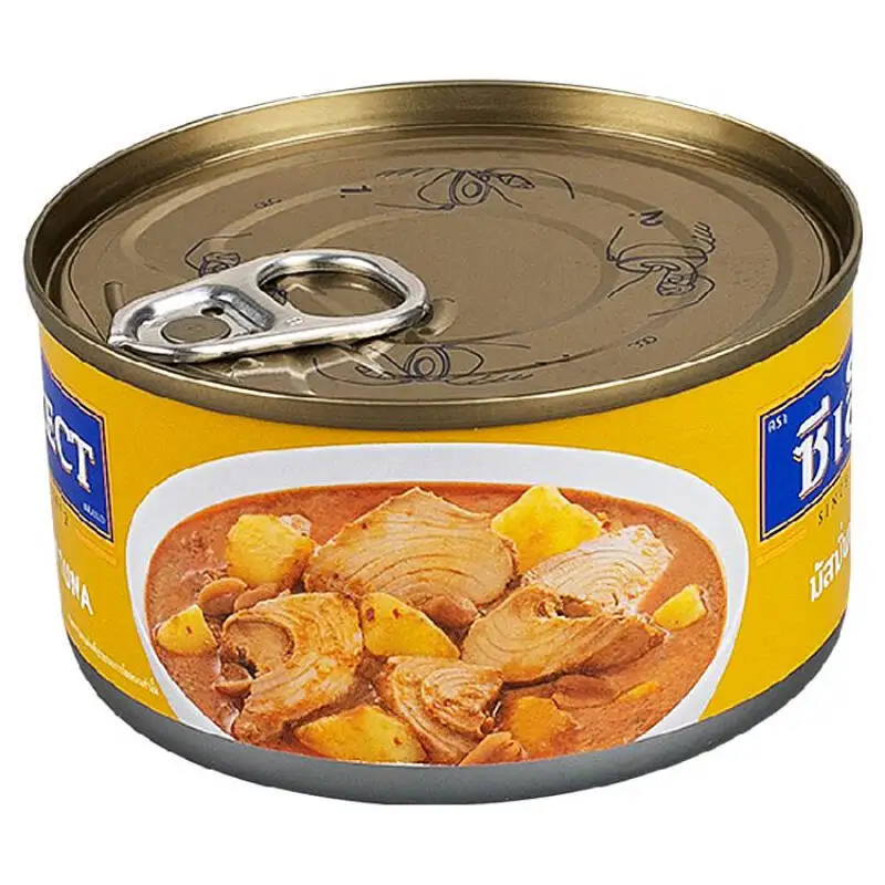  Sealect желтый тунец карри (Masman) Омега 3 с низким содержанием жира 185