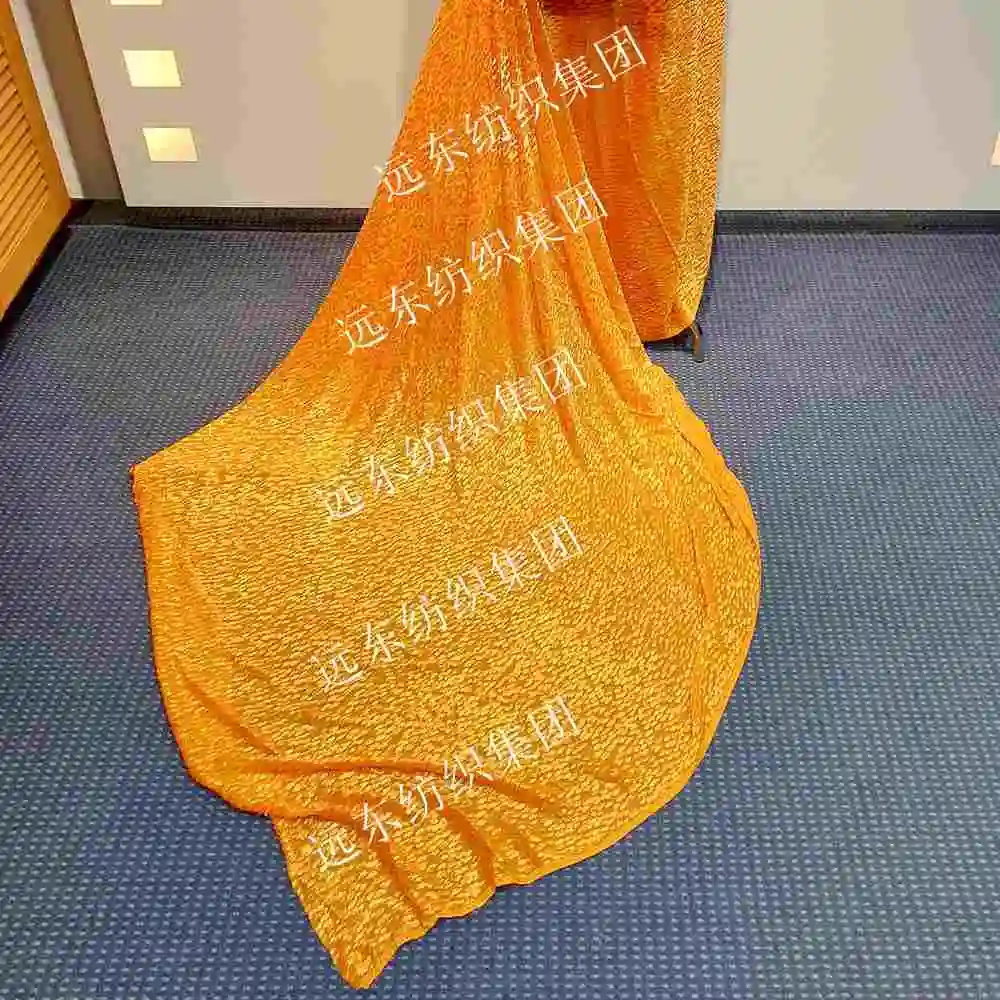 Luxury 100% silk fabric base velvet hand printing solid colors and customized