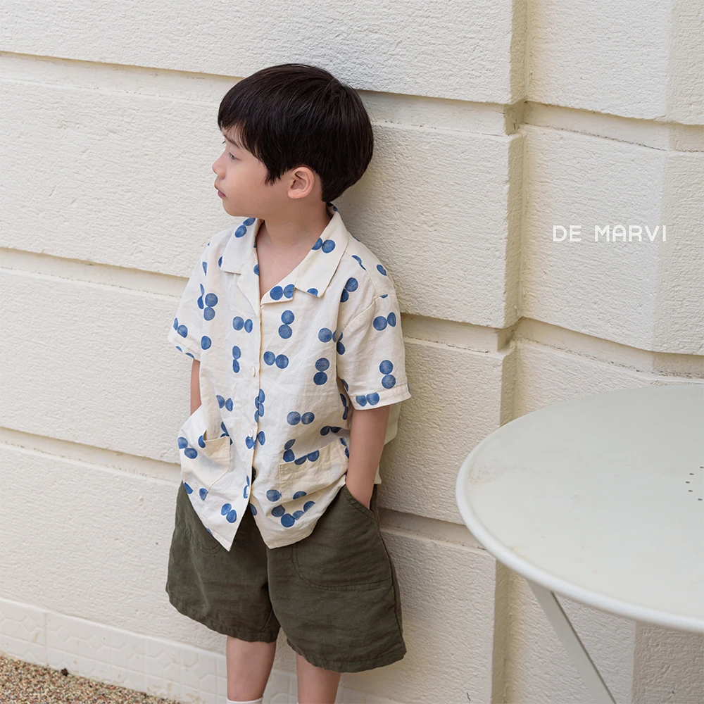  DE MARVI Детские хлопковые льняные винтажные шорты до колена для малышей брюки мальчиков и девочек Оптовая Продажа корейский производитель Сделано в Корее
