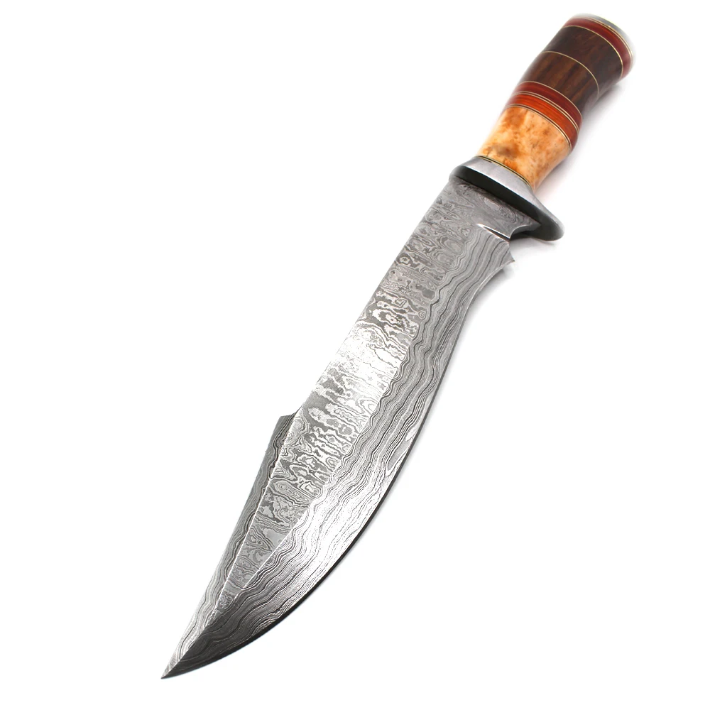 Cheap Cost Custom 100% High Quality Bowie Knife | Customized Design Good Wooden Handle Bowie Knife