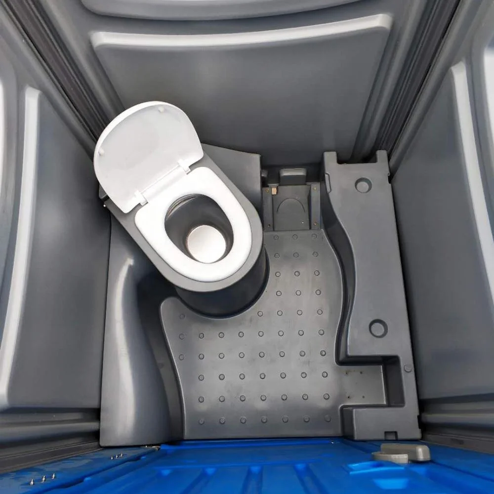 low price cheap non flush plastic outdoor public portable toilet