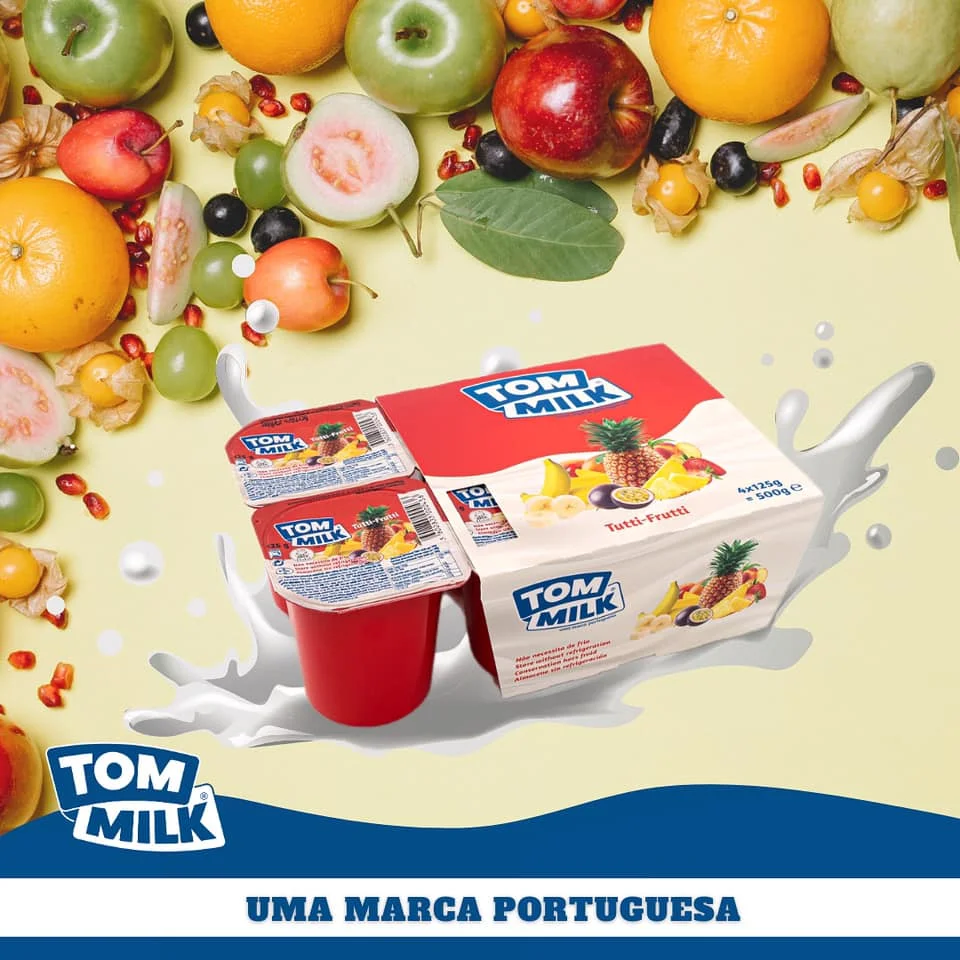 Hot Seller Dairy Dessert Long Life Yogurt - TOM MILK brand (new image)