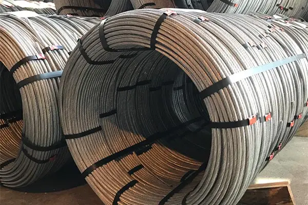 Top quality Italian 1x19 galv. steel wire ropes for agriculture