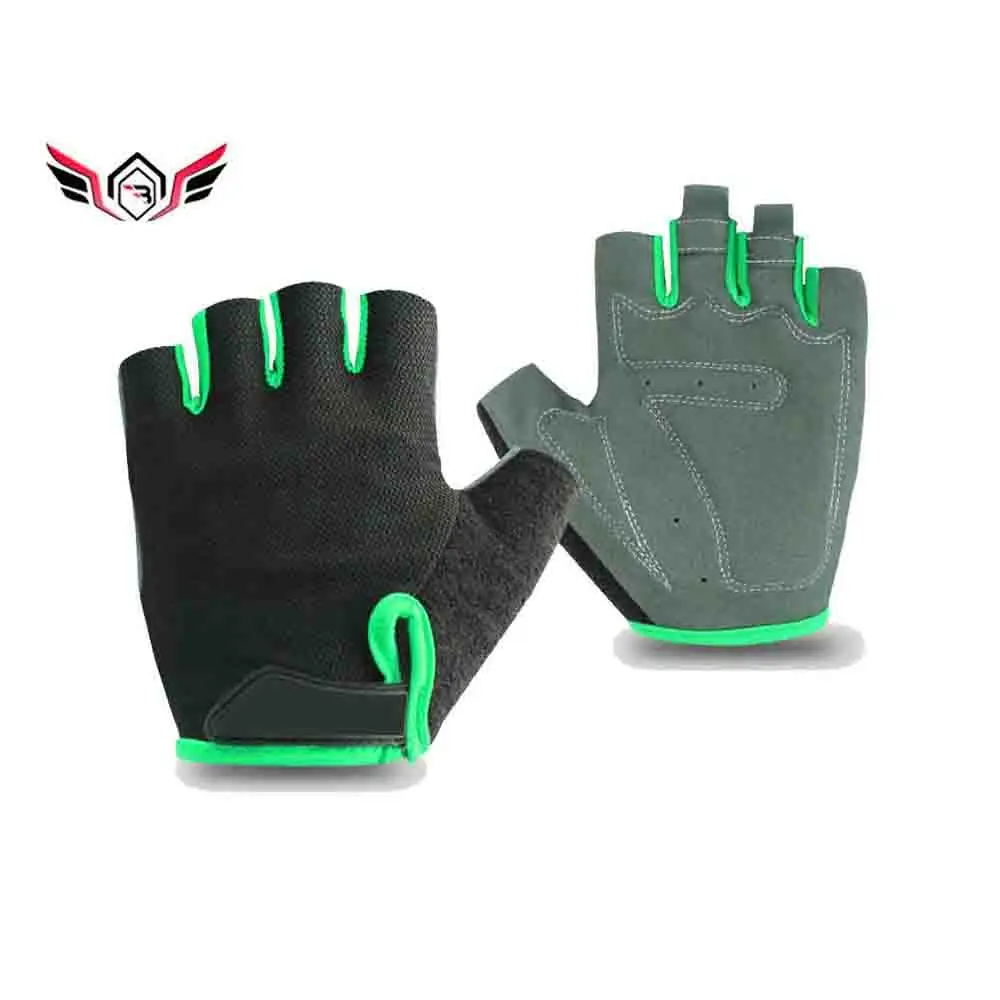 New high quality cotton/polyester Cycling Gloves,Bike Mountain Breathable Half Finger Bicycle Glove