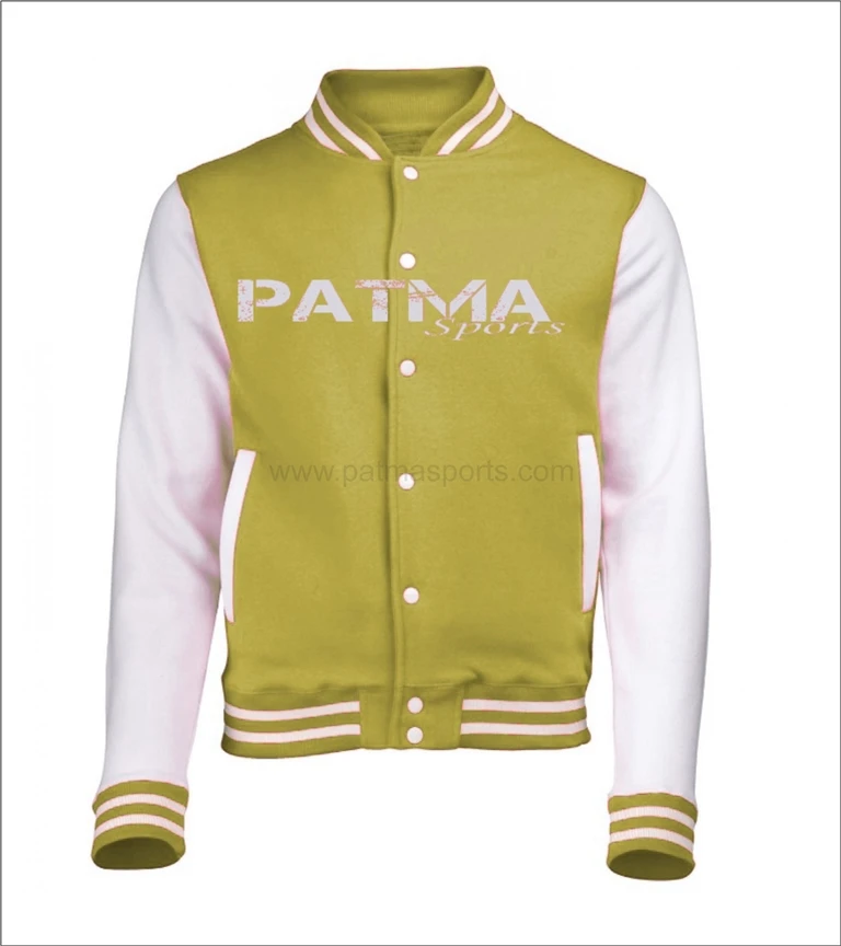 Custom Made low Price Cheap Custom Satin Silk Jacket With Leather Sleeves